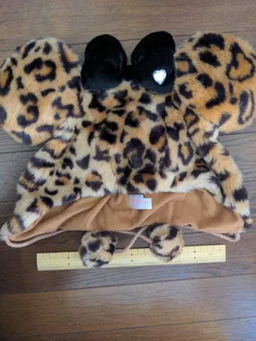 도쿄 디즈니 리조트 레오파드 무늬 모자