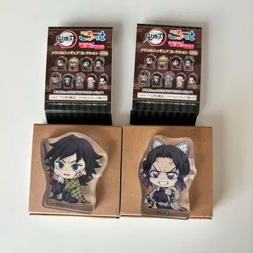 귀멸의 칼날 콜로토 아크릴 피규어 컬렉션 토미오카 기유 코쵸우 시노부