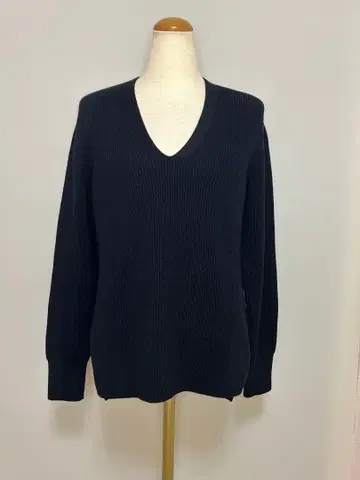 AURALEE 오라리 리브 풀오버 니트 울 캐시미어 2