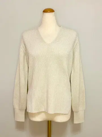 AURALEE 오라리 리브 풀오버 니트 울 캐시미어 1