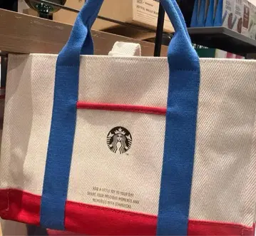 한국 스타벅스 토트백 한정판 크리스마스