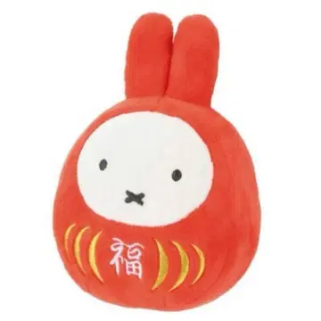 미피 복 달마 봉제 인형 레드