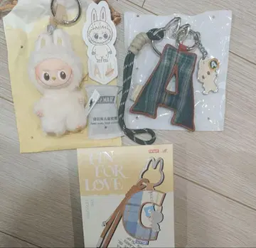 LABUBU PIN FOR LOVE A 세트 라부부