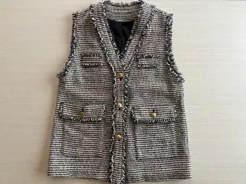 AuieF 트위드 베스트