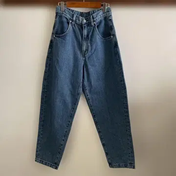 데님 배럴 팬츠 여성용 S 사이즈