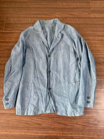 WORKERS K&TH 샴브레이 자켓 사이즈 38 워커즈