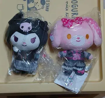 프로세카 산리오 쿠로미 (에나) 봉봉리본 (미즈키) 봉제 인형 세트