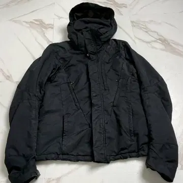 레어 Civilized 마스크 포함 서바이벌 후드 자켓 블랙