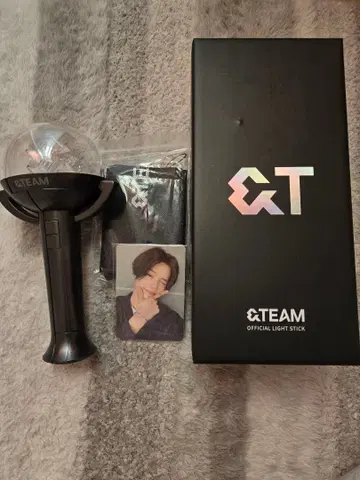 &TEAM 공식 응원봉 포토 카드 포함