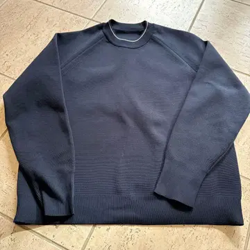 Soeju 리브 니트 맨투맨