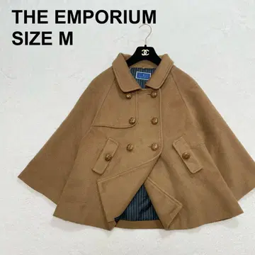 지엔포리움 케이프 코트 판초 스타일 코트 A라인 숏 기장 (9958)