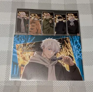 주술회전 말큐브 런천매트 고죠 집합