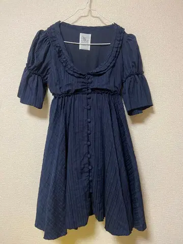 Deicy Me couture 네이비 셔츠 원피스