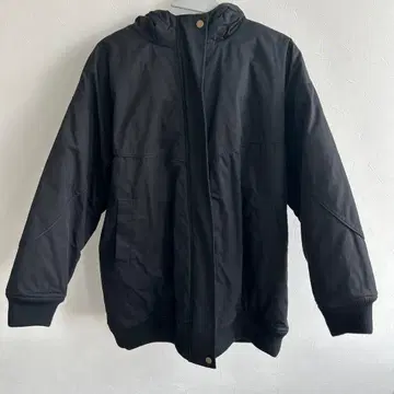 보이즈룸 파이핑 후드티 아우터 블랙