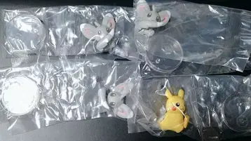 꼬리 봐봐 가챠가챠 세트