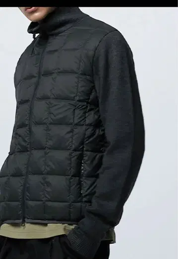 TAION 다운 니트 자켓