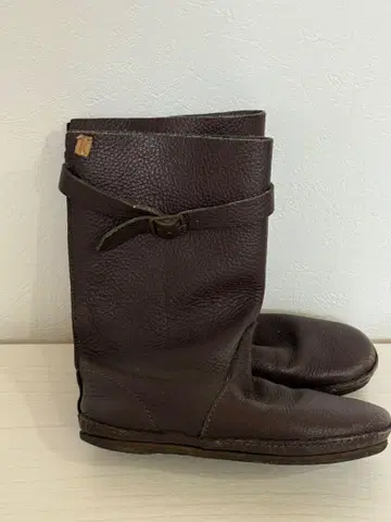 koos 천연 가죽 숏부츠 37