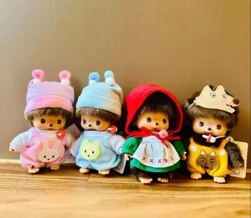 몬치치 4체 세트 리바이벌 베비치치 늑대 빨간 망토 토끼 곰