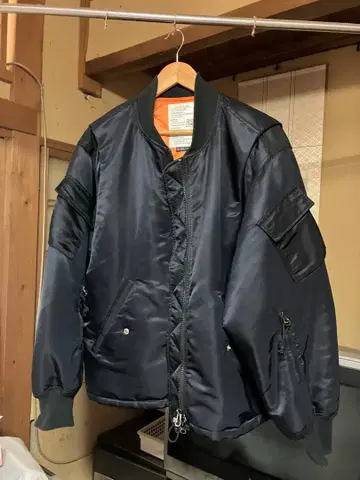 프릭스스토어 freaks store 3WAY ma-1 블랙