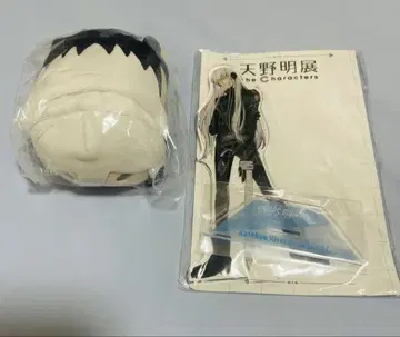 아마노 아키라 전시회 스쿠알로 아크릴 스탠드 노루캬라 마스코트