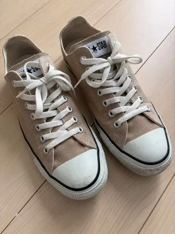 ALL STAR 올스타 베이지 스니커즈