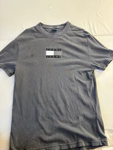 TOMMY JEANS 그레이 티셔츠 M