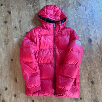 타미힐피거 다운 자켓 레드 XXL