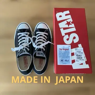 컨버스 올스타 블랙 MADE IN JAPAN 박스 포함