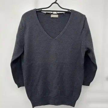 MARGARET HOWELL 마가렛호웰 그레이 계열 니트 7부 소매