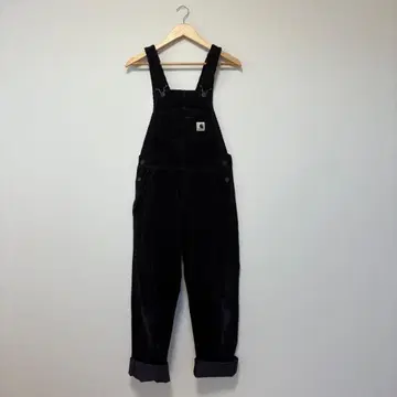 칼하트 W BIB OVERALL STRAIGHT 코듀로이 네이비