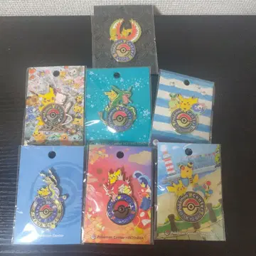 포켓몬 센터 로고 핀즈 7개 세트