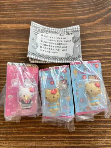 헬로키티 패키지 미니어처 컬렉션 일광화상 키티 갸루 키티