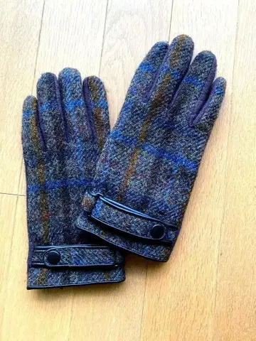 남성용 장갑 트위드 울