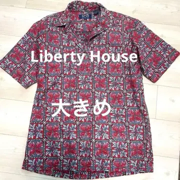 ONO & COMPANY 알로하 셔츠 리버티 하우스 스키퍼 타입
