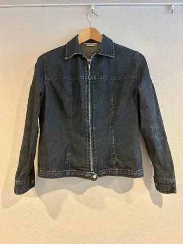 NEWYORKER 다크 데님 집업 자켓 11 새상품급