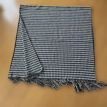 체크 무늬 스톨/숄