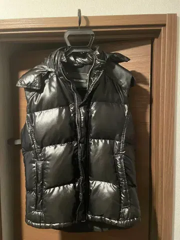 5351 풀옴므 다운 베스트 사이즈 3 인조 가죽 새상품급 소피레타