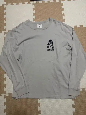 타코마 후지 레코드 롱 T 제육감 사이즈 XL 라이트 그레이