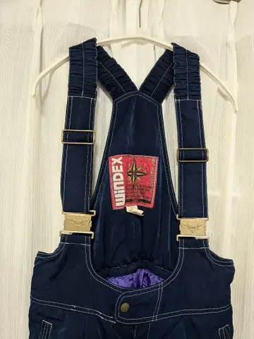 WINDEX 네이비 서스펜더 오버롤