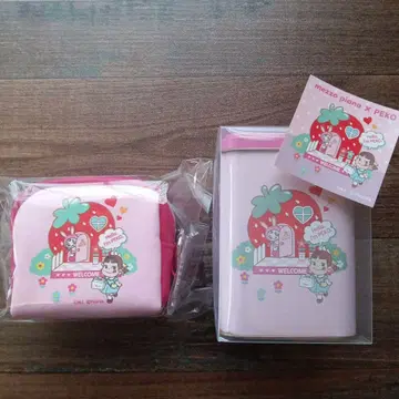 [ 3세트 ] 후지야 메조 피아노 콜라보 파우치 캔 스티커 키링