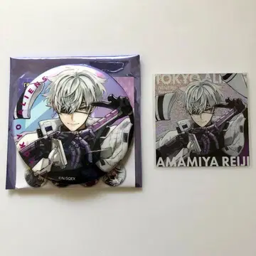 도쿄 에이리언즈 하오하오샵 오로라 캔뱃지 (커버) 아메미야