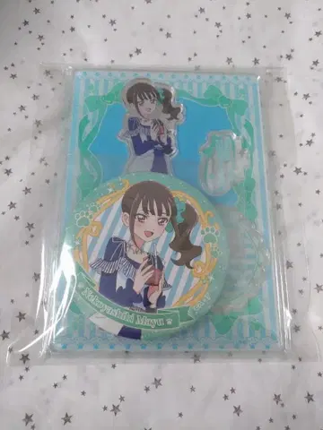 마유 아크릴 스탠드 캔뱃지 로손 원프리