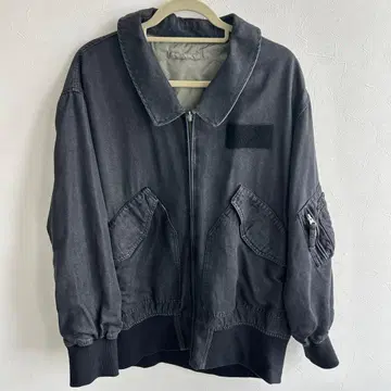 지나시스 JEANASIS 리버서블 플라이트 자켓