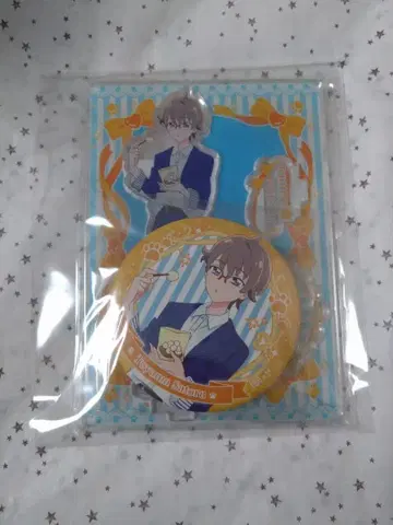 사토 아크릴 스탠드 캔뱃지 로손 완프리