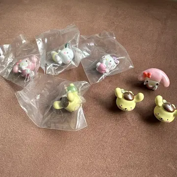 산리오 가챠 케이블 액세서리 7개 세트