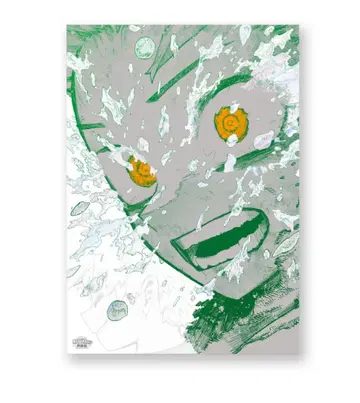 히로아카 원화전 A2 아트 포스터 Beginning 미도리야