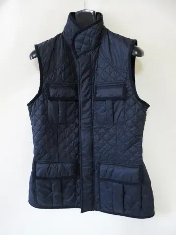 (O-30) 랄프 로렌 퀼팅 베스트 베스트 사이즈 S 네이비