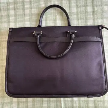 블랙 나일론 비즈니스 백