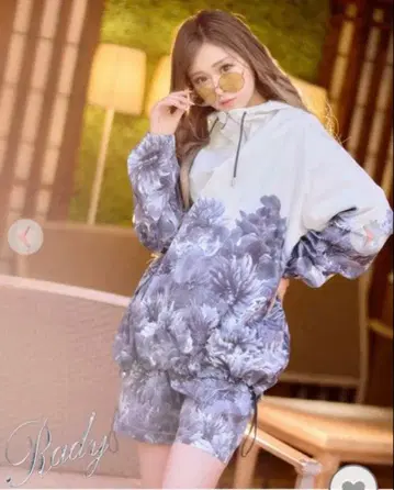 Rady 리조트 플라워 블루종 후드티만