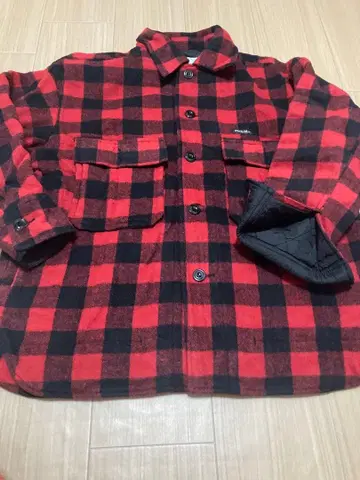 MILKFED 플란넬 체크 셔츠 자켓